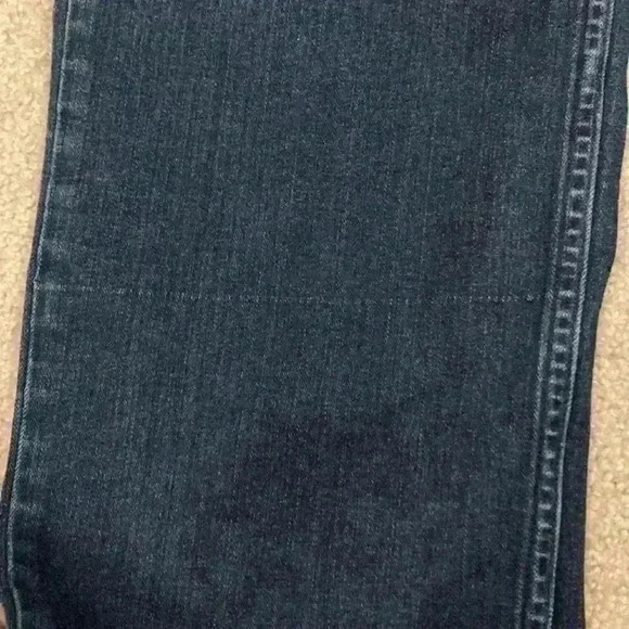 Paige federal high rise blue jeans in size 38 - Picture 7 of 8